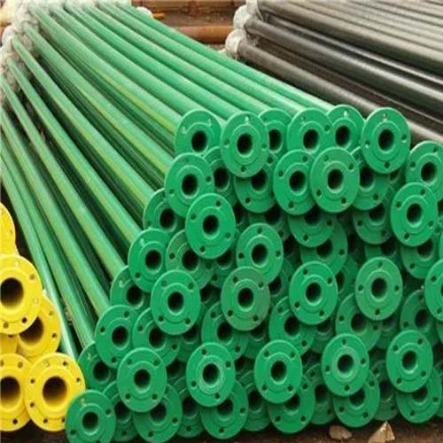 临沧涂塑钢管施工案例